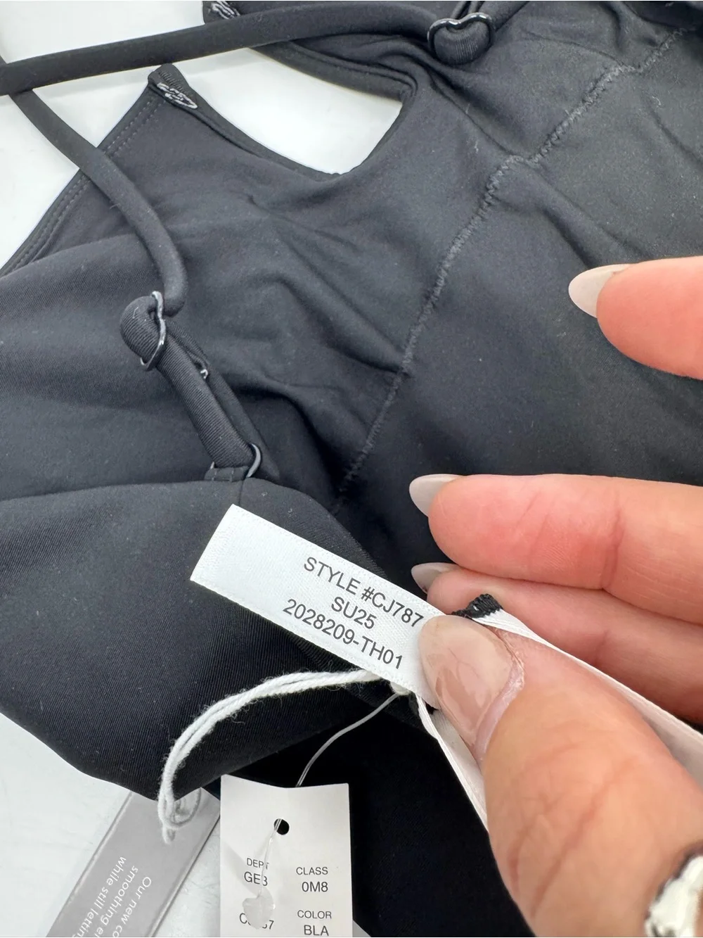 NWT J. Crew Mira one-piece swimsuit Classic Sculpt Navy Blue Backless Size 6